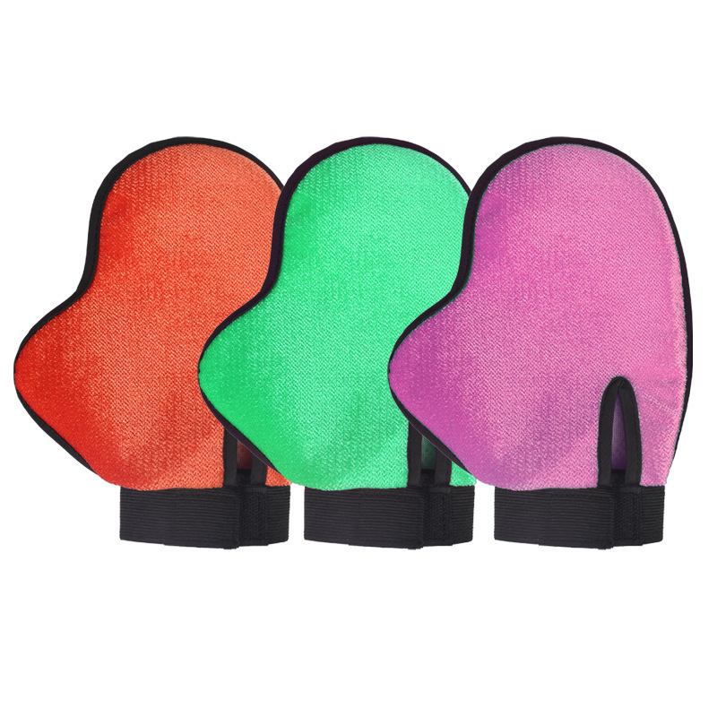 Guantes de gato para mascotas Cepillo de depilación para gatos Peine de masaje de baño de limpieza para perros Cepillo de baño Suministros para mascotas