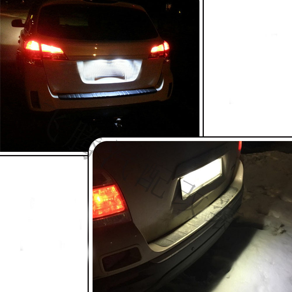 Adecuado para Toyota hiace 200 Vanguard aca33w LED luz de la matrícula