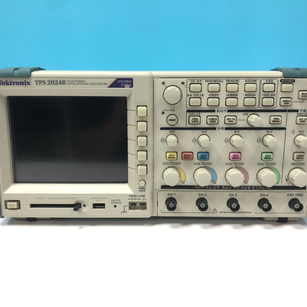 泰克数字存储示波器TPS2024B TPS2012B TPS2014B 四隔离通道200M