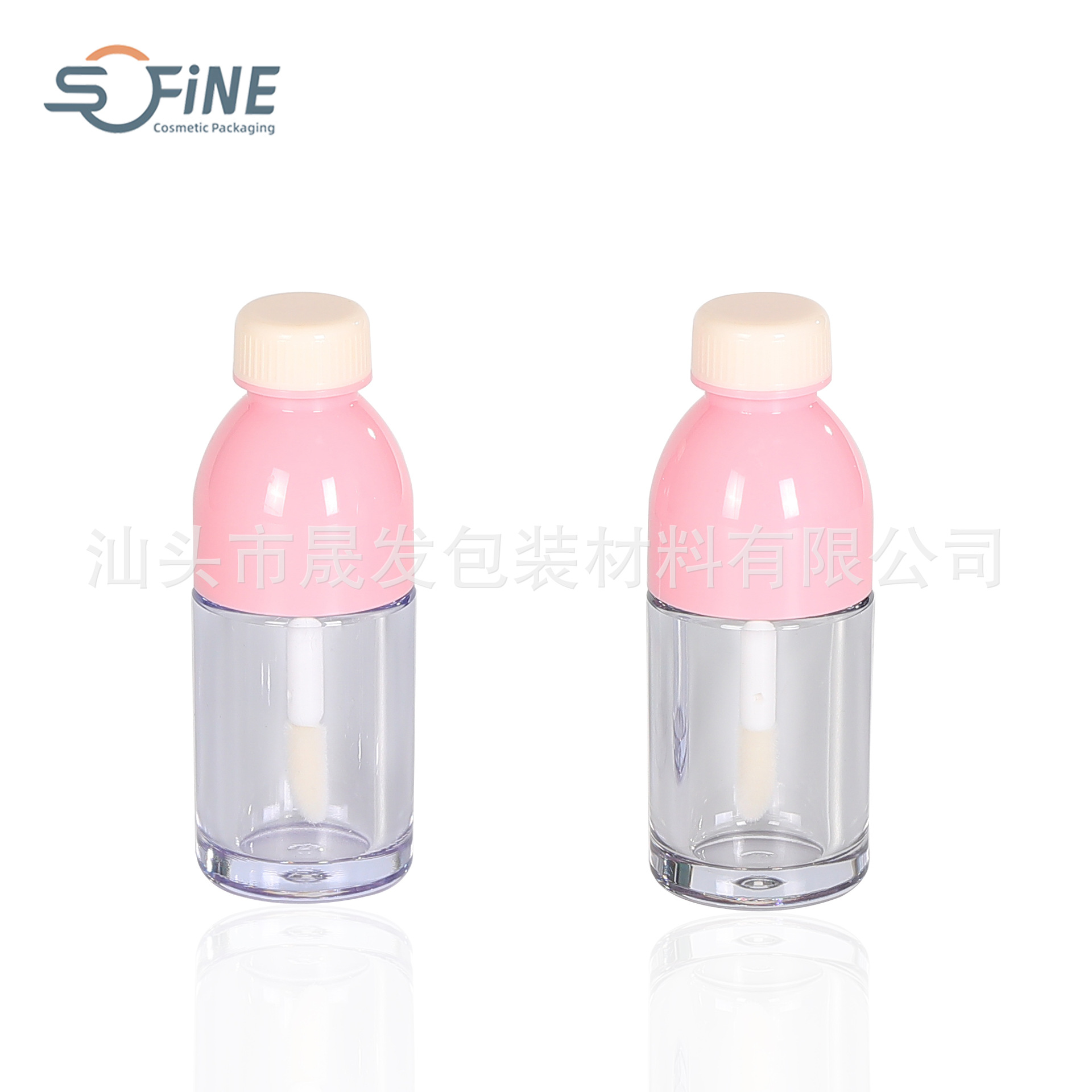 6.5ml 果汁染色唇彩染唇液瓶 果汁拧盖形唇釉瓶 唇釉唇蜜包材