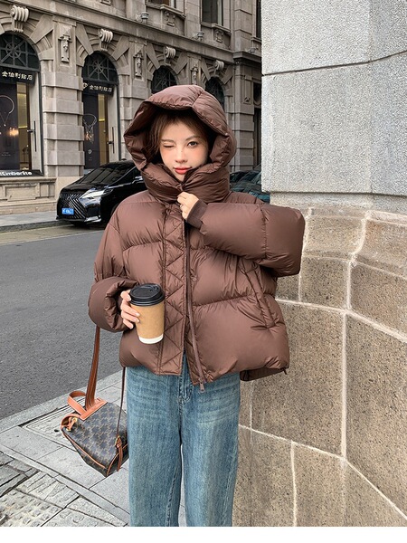 winter fashionable design down jacket with down