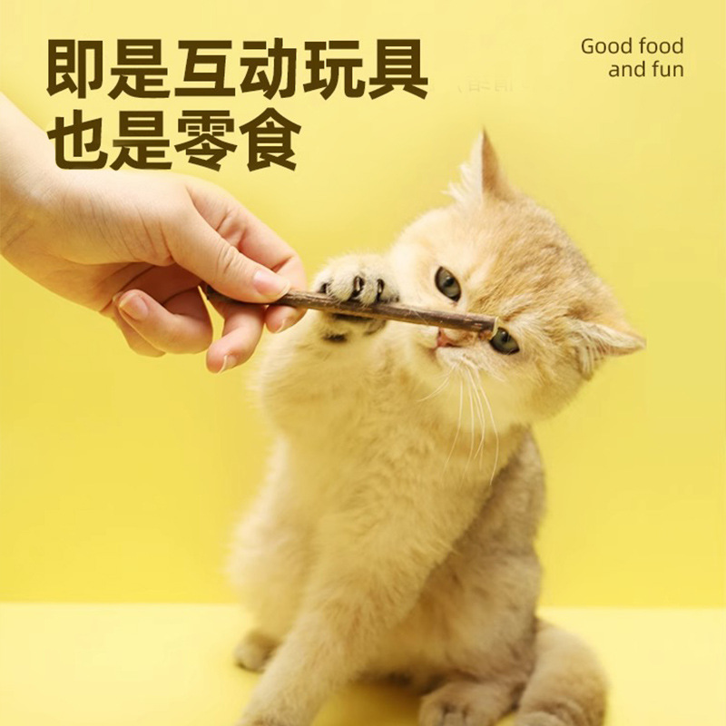 Pallas de madera para gatos, dientes de gato, menta para gatos, barras de gato, dientes de limpieza para gatos pequeños, hierba para mascotas, bocadillos para gatos