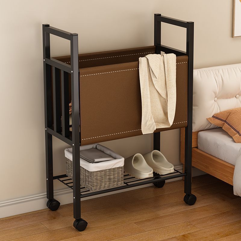 Medieval-Style Dirty Clothes Basket, Trendy Dirty Clothes Hamper, Household Laundry Basket, Movable Storage Trolley, Large-Capacity Dirty Clothes Basket