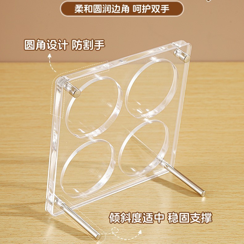 アクリルバーディスプレイレンガ透明九方格子トレイアニメーション周辺機器収納ラックバッジディスプレイディスプレイフレーム|undefined