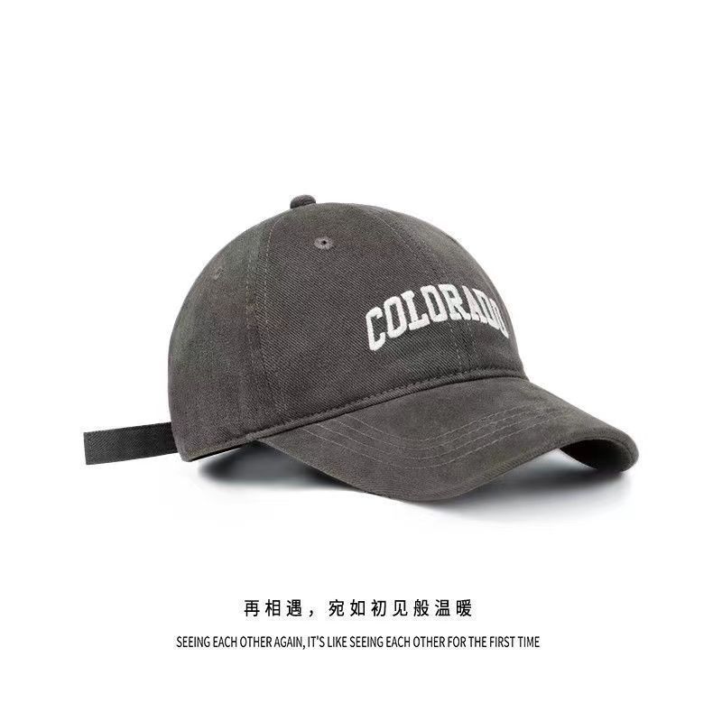 2025 nuevo sombrero de béisbol sombrero de mujer sombrero suave de cabeza grande cara gorra de lengua de pato sombrero solar transpirable sombrero sombrero solar universal