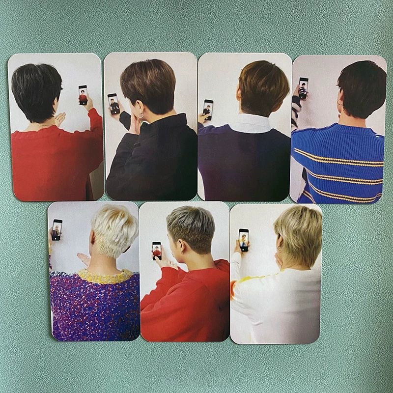 Набор фотокарточек-почтовых открыток (BTS) Japan Mobile Fanclub, 7 шт., двусторонний глянец 8,5×5,4 см
