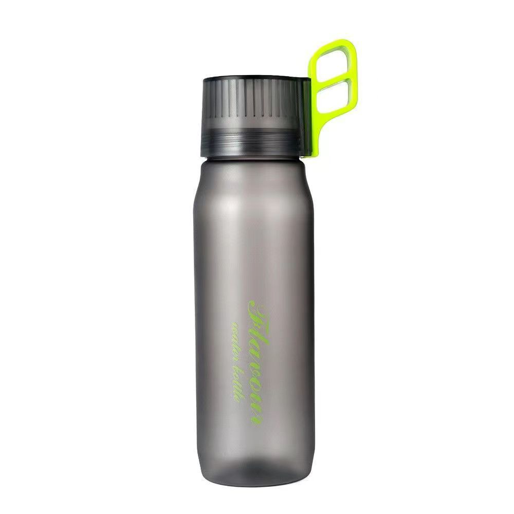 Verspielte Farbverlauf-Wasserflasche 750 ml, hitzebeständig, duftender Wasserbecher für Männer und Frauen, 0 Zucker, 0 Kalorien_voghion.com