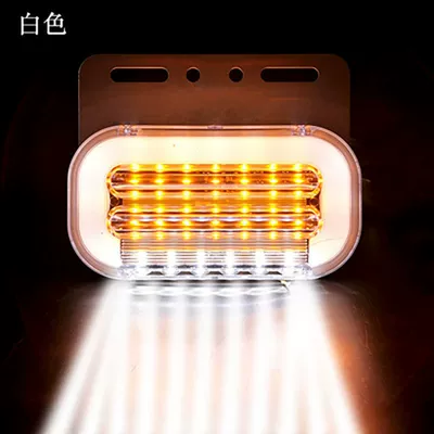 Dönmə işıqları Width Indicator Lights Warning Lights Led - light-guide-6d-edge-light-24v-white-standard