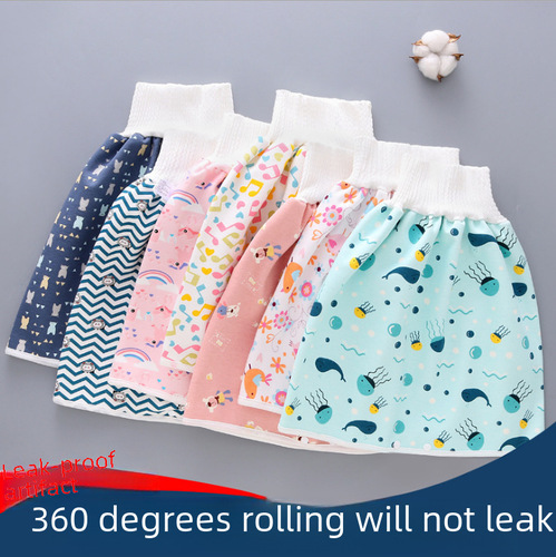 Baby training pants for potty training, washable diaper pocket for night use