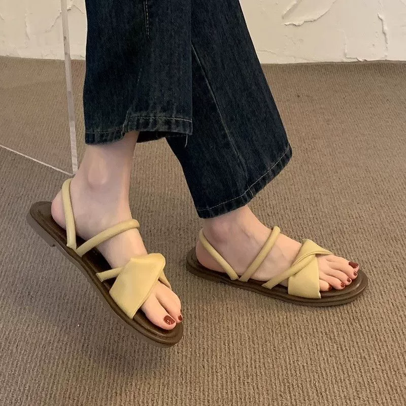 Summer sandals, suitable with a skirt, 2025 years