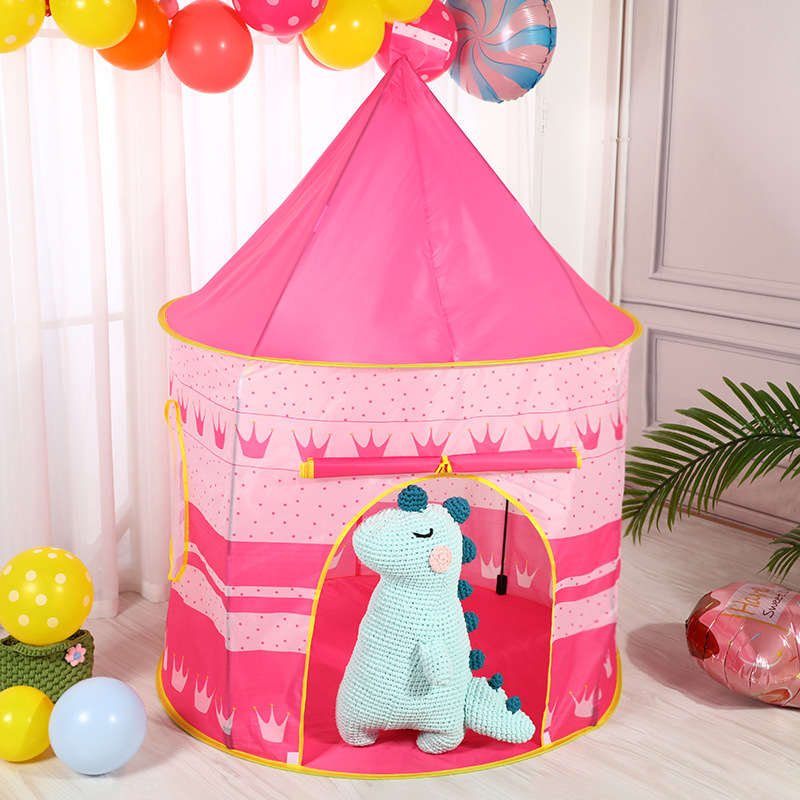 Casita de juegos infantil, yurta de juguete, castillo de juegos para príncipe y princesa, castillo de juguete para interiores.