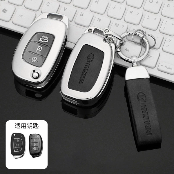 Hyundai 090 model-silver transparent black+round head buckle
