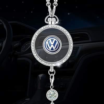 Car hanging — and Car Interior Decorations for Women - volkswagen-weekly-drilling-glue-pendant-with-a-bottle-of-sea-perfume