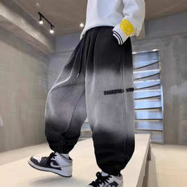 2025新款春秋款男童运动裤儿童裤子酷帅炸街男孩春季卫裤春装长裤