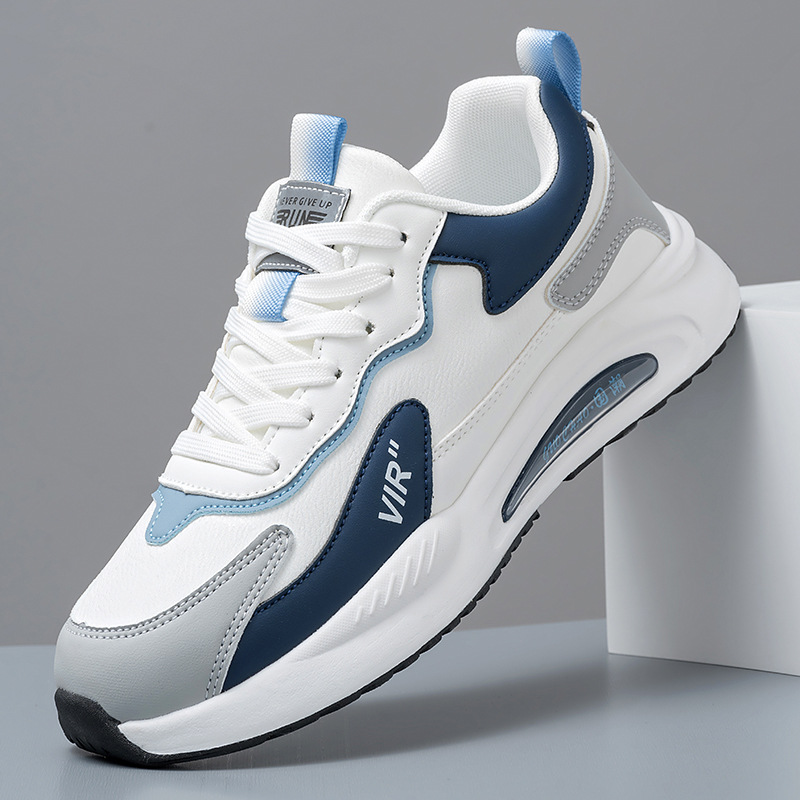 Men's Breathable Mesh Running Shoes With Fleece Lining For Men_voghion.com