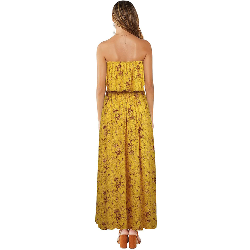 2024 Europa und USA Frühling und Sommer Neues Damenkleid mit Print, Ärmellos, Freizeitkleid für den Strand – Detail 22