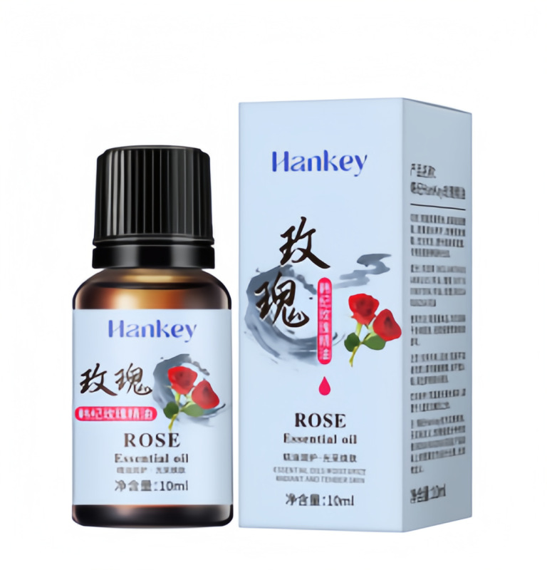 韩纪HanKey艾草生姜玫瑰薰衣草精油滋润嫩肤身体推拿按摩精油批发|undefined