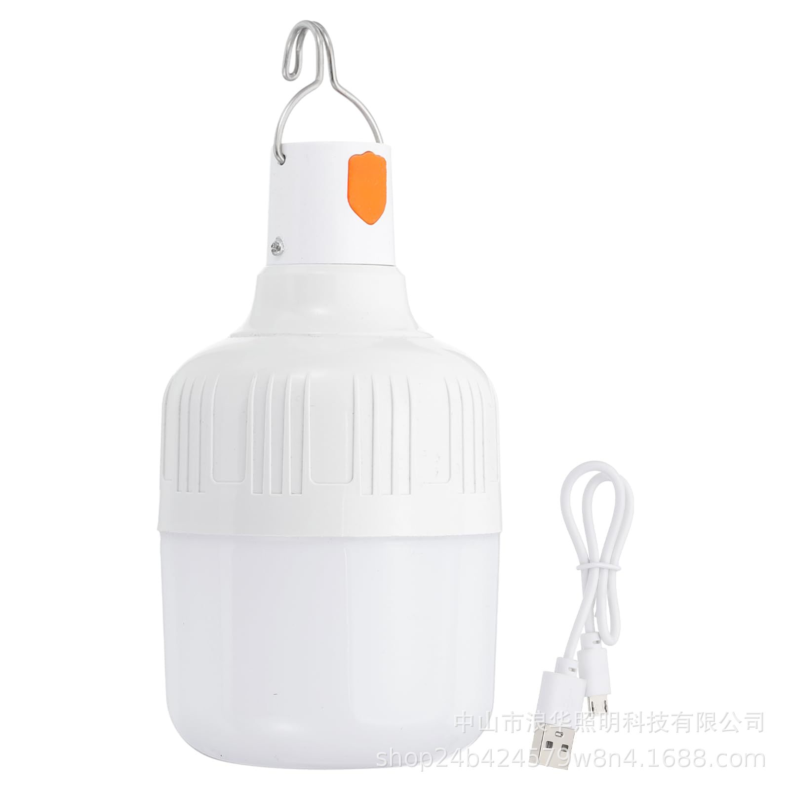 Bombilla recargable por USB, lámpara de camping ultrabrillante para exteriores, iluminación para cortes de energía domésticos, bombilla LED de emergencia de alta calidad.