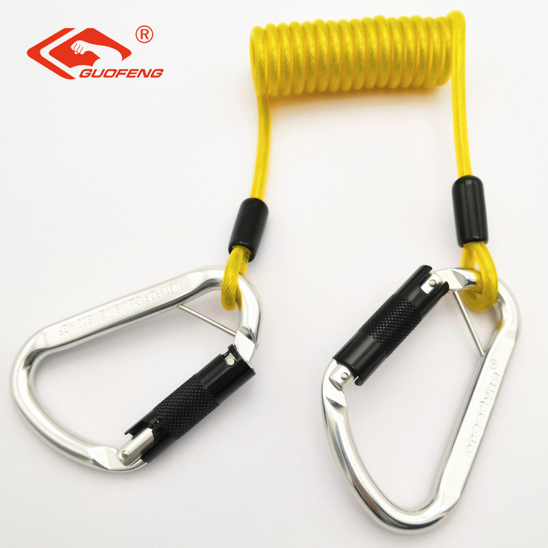 Fabricantes de suministro directo de color PVC casco antirrobo resorte cuerda de recordatorio cuerda de alambre de acero de resorte de cerradura