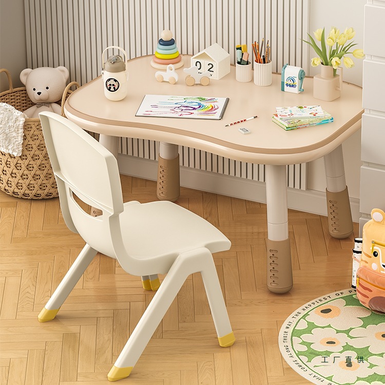 Children's Backrest Chair Thickeneded Small Bench Baby Dining Chair Kidsren's Strong Small Stool Household Non-Slip Plastic Small Chair