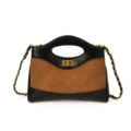 Matte brown square lock