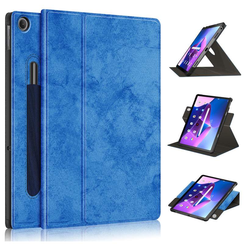 Suitable for Lenovo Tab M10 Plus 10.6 TB-125F protective case 128F rotating tablet leather case Suitable for Lenovo Tab M10 Plus 10.6 TB-125F protective case 128F rotating tablet leather case