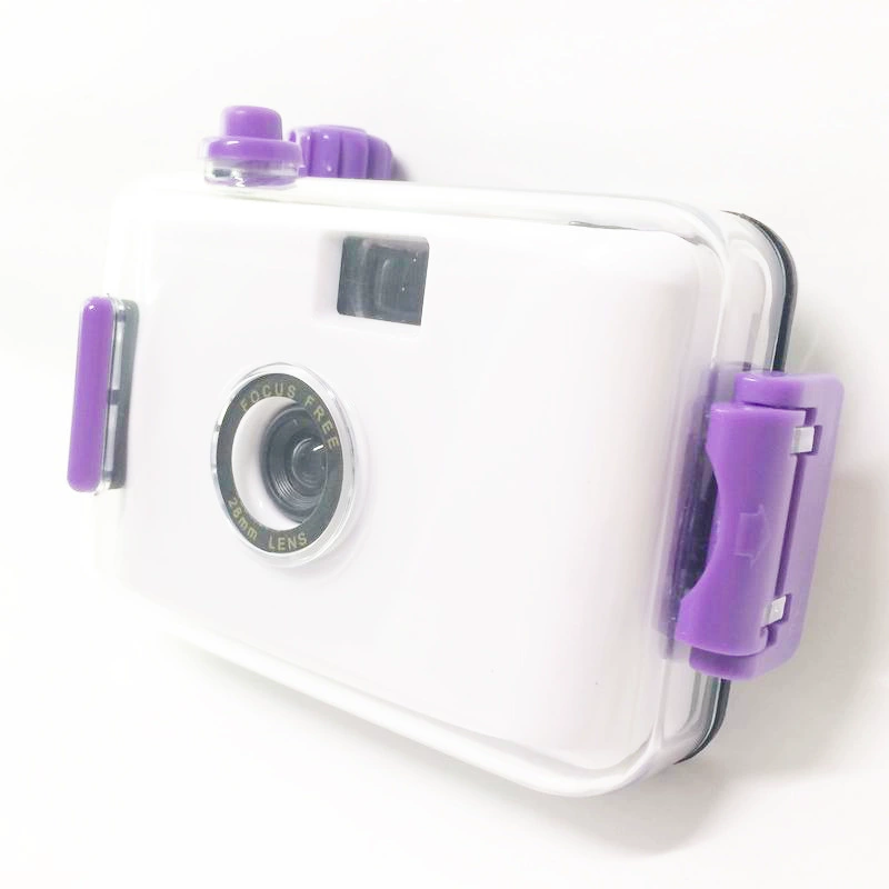 Белая мультяшная мини-камера, ретро-игрушка, подарок на день рождения