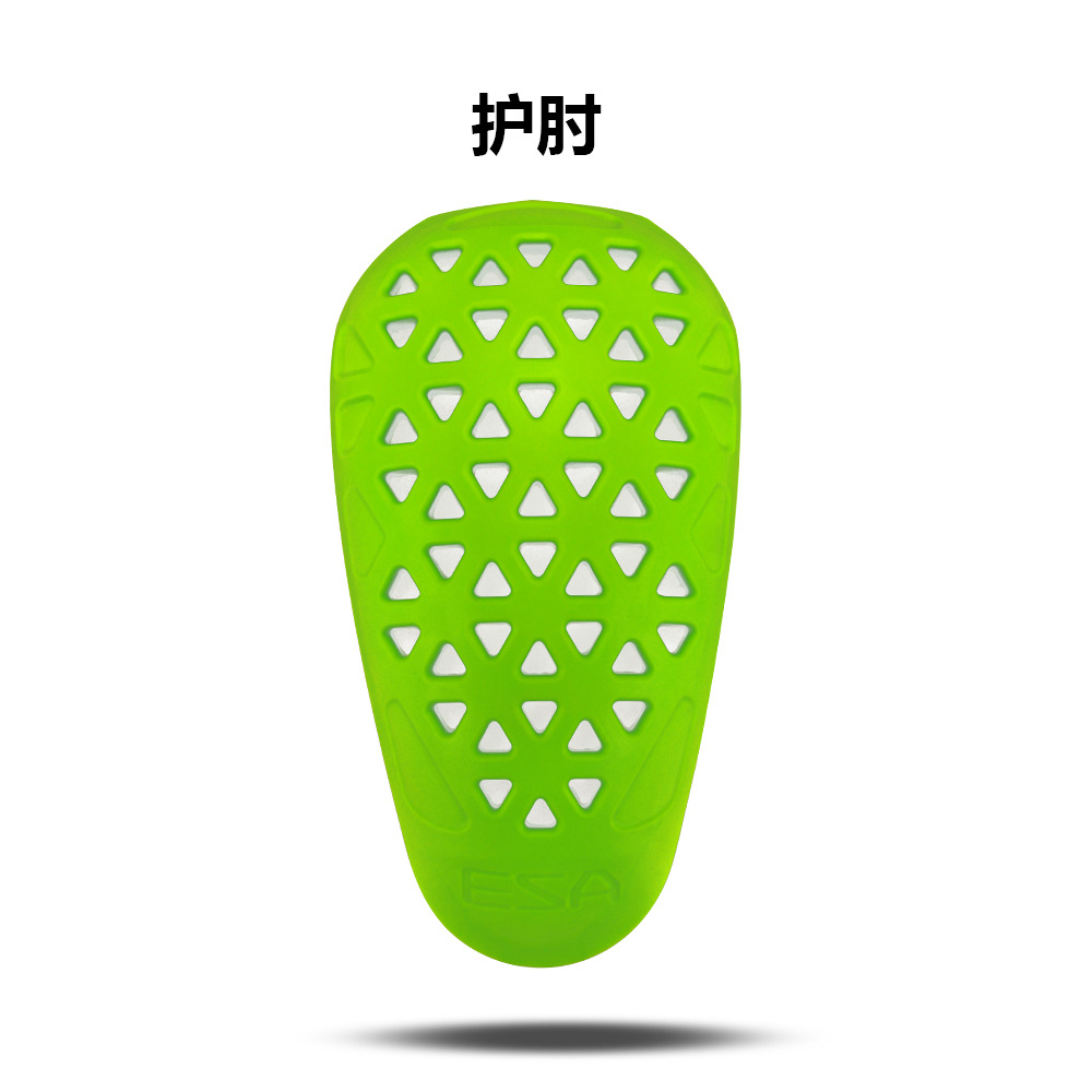 ESA absorción de energía amortiguador protector de motocicleta rodilla protector de codo para motocicleta amortiguador suave protector de impacto