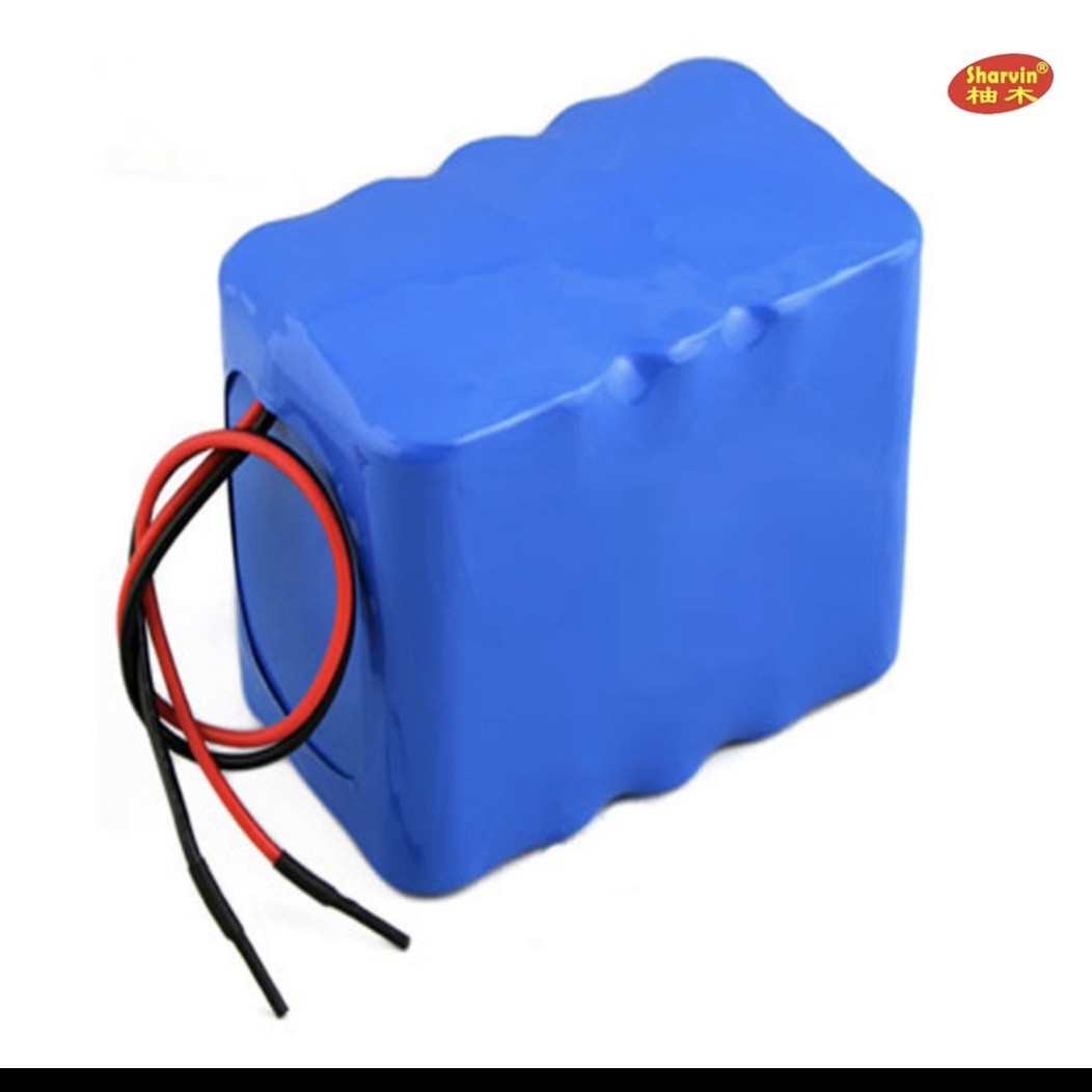 18650磷酸铁锂电容式锂电池组7.4V-24V动力式电池加板加线电瓶