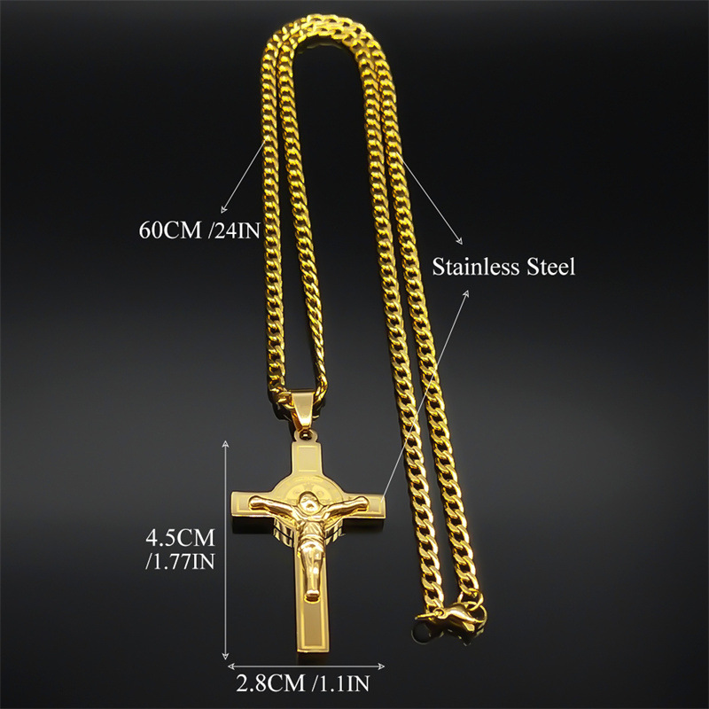 Collier Croix Jesus Crucifix Lifestyle
