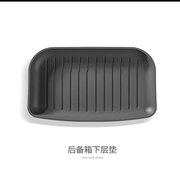 Suitable for Tesla Model Y3 Updated Version Trunk Mat Tpe Front and Rear Trunk Mat Foot Mat Modification Accessories
