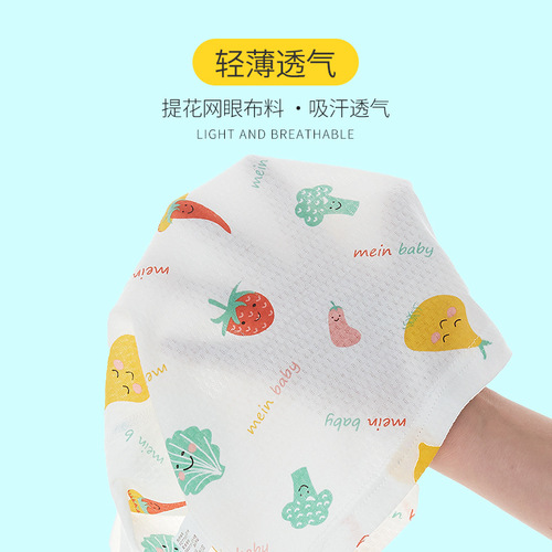 Baby vest thin summer and autumn version A-class pure cotton boneless round neck base leisure 0-5 years old boys and girls children cardigan