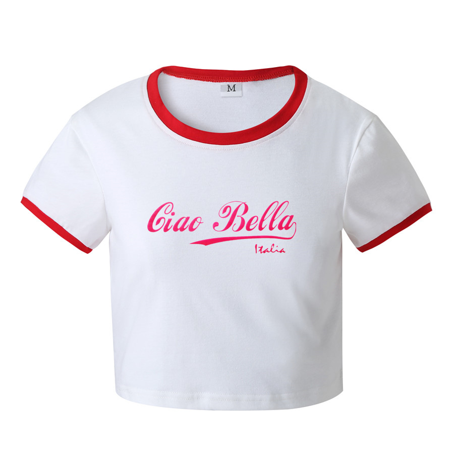 Short Sleeve T-shirts Printing Fashion Letter display picture 7