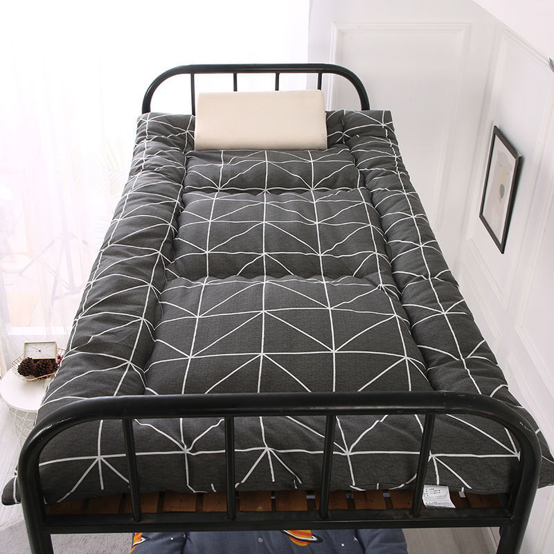 Thickened Mattress for Single Dormitory Bed, Student Bunk Bed Mattress, Ultra-Thick Pad, Warm Pad, Foldable Quilt