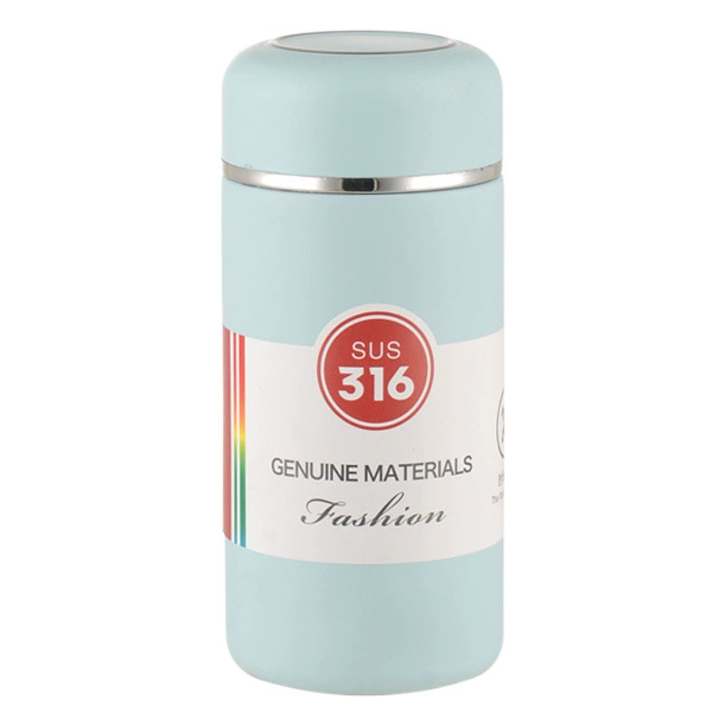 Новый вакуумный 316 из нержавеющей стали Мини карманная Вакуумная чашка открытый портативный офисный бизнес чашка для воды подарок оптом
