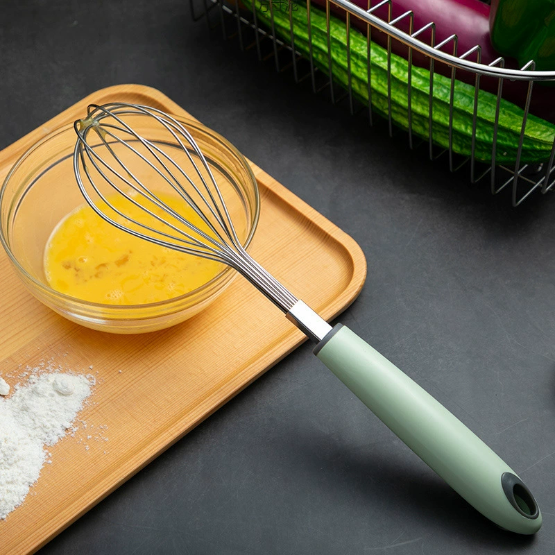 Нержавеющая сталь взбивание яиц ручной крем машина кухня взбивание яйца блендер яичный белок масло маленькая выпечка для домашнего использования