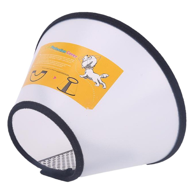 Suministros para mascotas transfronterizos Elizabeth anillo collar de perro impermeable cubierta de la cabeza del gato suave cubierta protectora del collar del animal doméstico