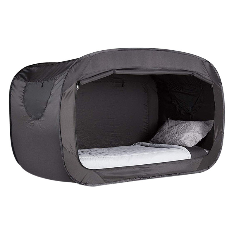 Fully enclosed independent isolation bed curtain mosquito net integrated student dormitory dual-purpose shading outdoor folding bed tent