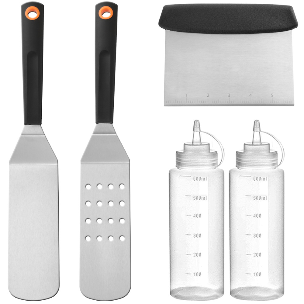 Transfronterizo Amazon spot set de herramientas de barbacoa al aire libre de acero inoxidable placa de parrilla set de herramientas de barbacoa