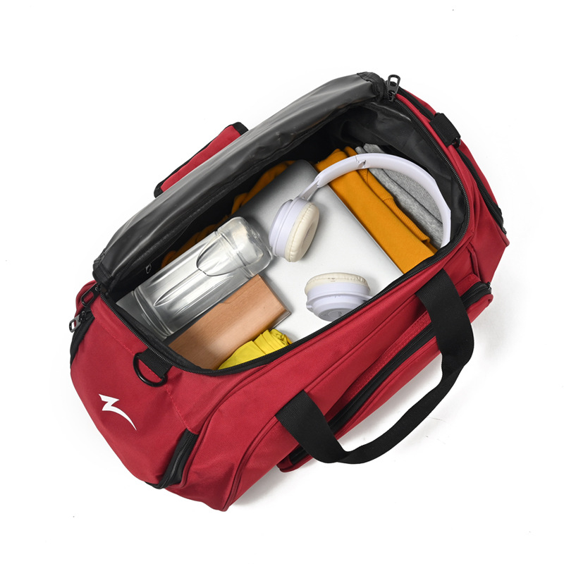 Nueva bolsa de hombro ligera de gran capacidad para hombres, bolsa de hombro para mujeres, bolsa de entrenamiento de separación seca y húmeda, bolsa especial de tenis de mesa