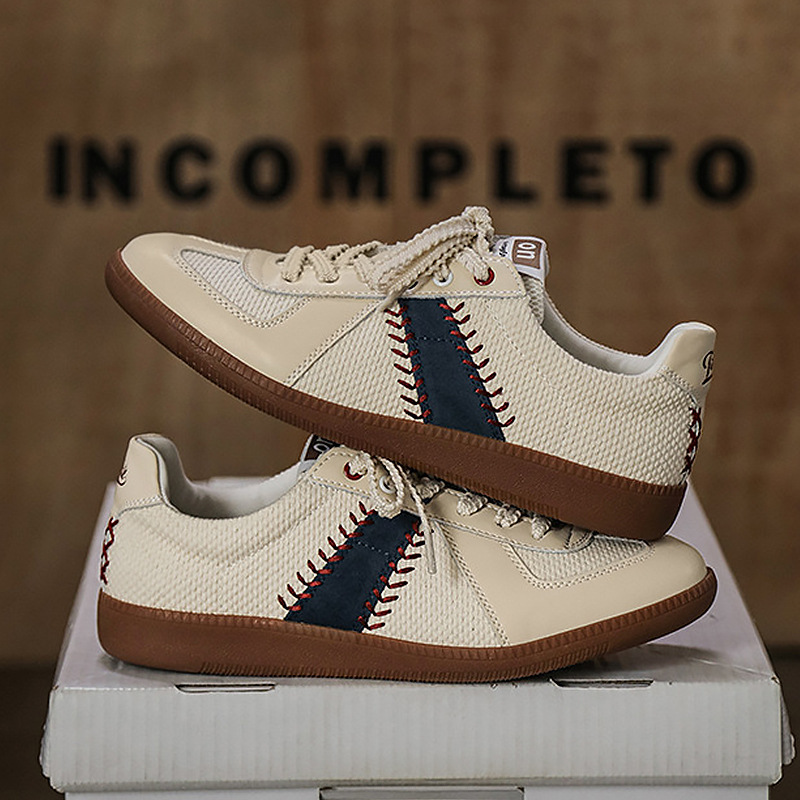 Cross-Border Thin Style Extra-Large Men's Shoes 45 Breathable Wide Casual Shoes 46 Large German Training Shoes 47 Japanese Style Trendy Sneakers 48