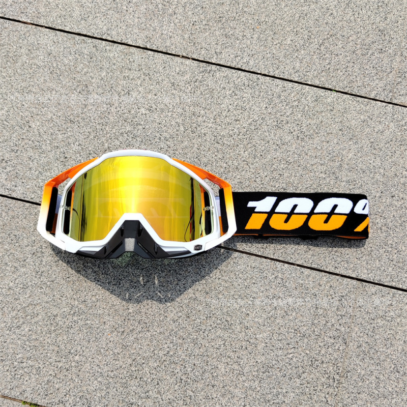 現物百パーセントモトクロスカントリー風鏡racecraftマウンテンバイク速降ヘルメットゴーグルスキー騎乗|undefined
