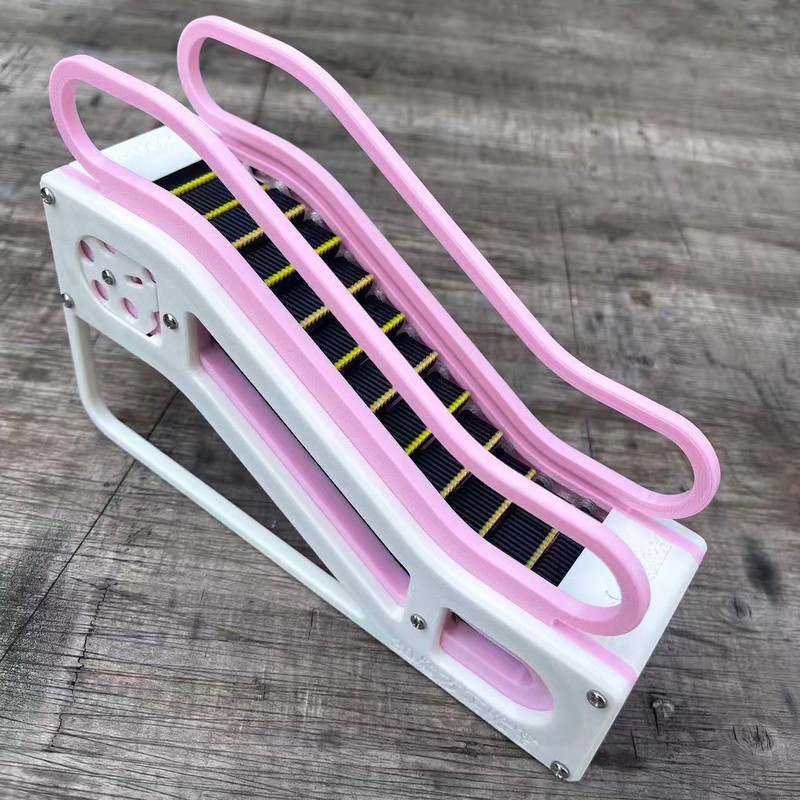 3D打印自动扶梯玩具手动版本环保可降解材质耐用模型教学科学制作|undefined