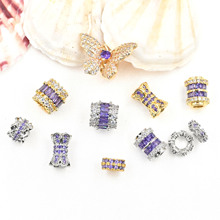 14k����΢��ʯͰ��diy��ɫ����ˮ��������朸��鴮��������