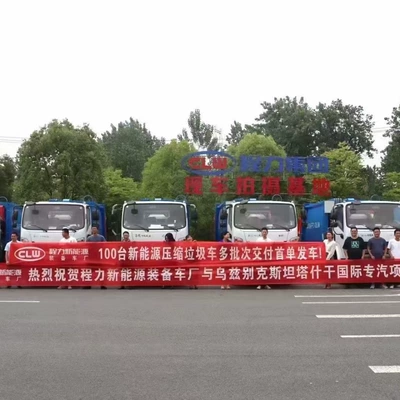 Small New Energy Pure Electric Fully Automatic Garbage Compactor Truck with Low Cost, Green Environmental Protection and Intelligent Operation (Elektrik zibil maşınları)