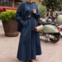 宽松新款立领长袖阔腿裤