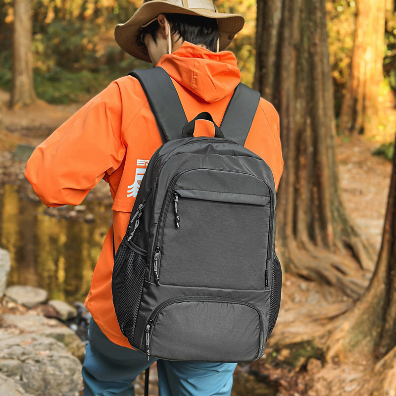 跨境可折叠双肩包户外登山皮肤包徒步包轻便旅行运动贴身背包