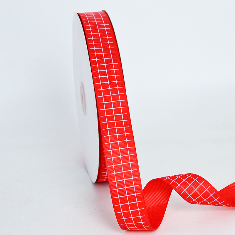 Pastoral estilo Plaid cinta de la torta de la cinta hecha a mano DIY material accesorios para el cabello cinta flor caja de regalo cinta de embalaje