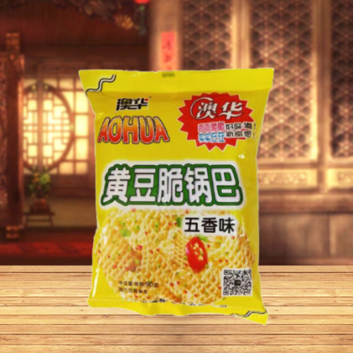 Australian-style soybean crisp snack, nostalgic childhood treat, puffed food, office trendy leisure snack, spicy flavor