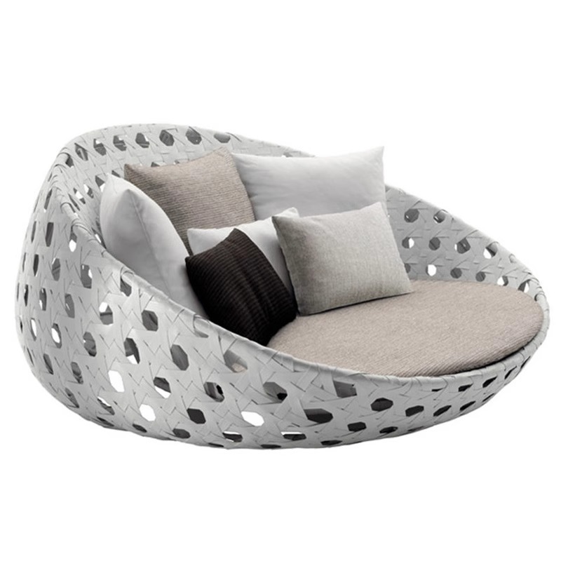 Silla al aire libre Cama de pájaros Cama de jaula de pájaros Silla de caña Patio Balcón Cama de nido de pájaros Piscina Terraza al aire libre